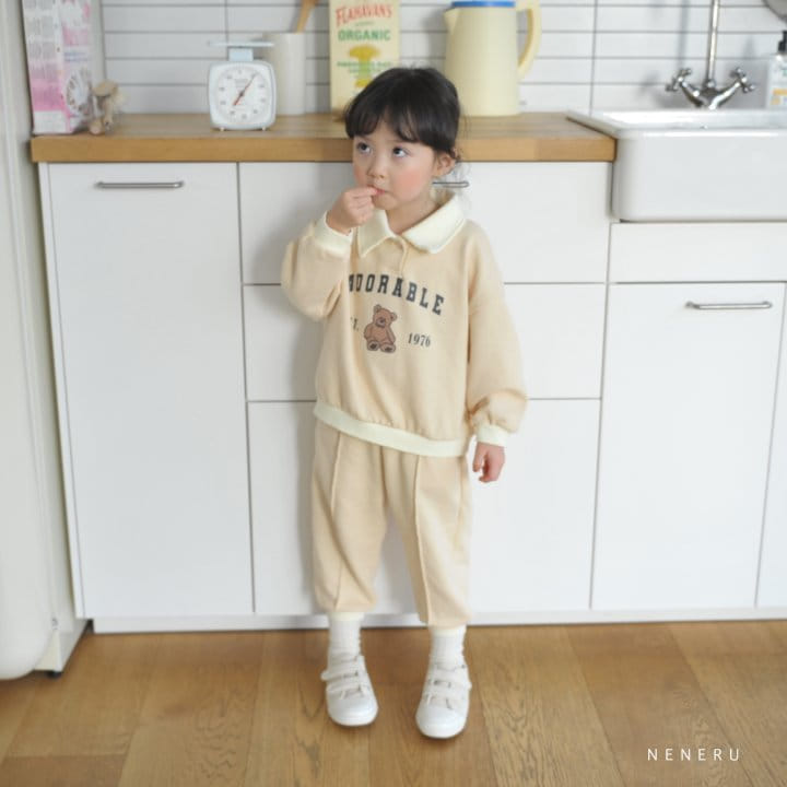 Neneru - Korean Baby Fashion - #babylifestyle - Adorable Top Bottom Set - 4