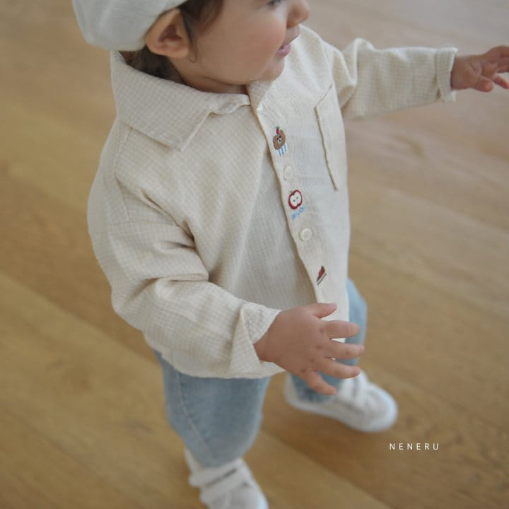 Neneru - Korean Baby Fashion - #babyoninstagram - Baby Desert Shirt - 3