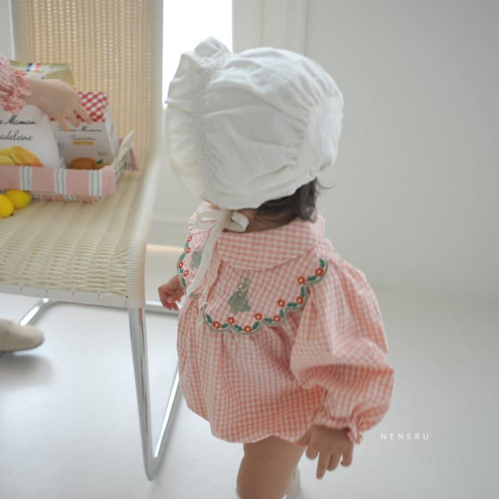 Neneru - Korean Baby Fashion - #babyoninstagram - Chu Rabbit Bodysuit - 5