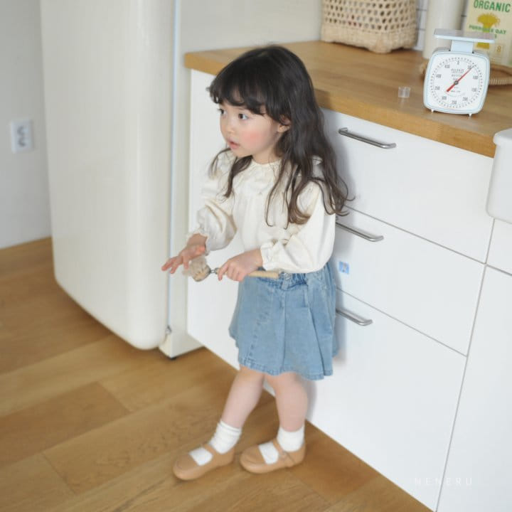Neneru - Korean Baby Fashion - #babyootd - Twice Frill Tee