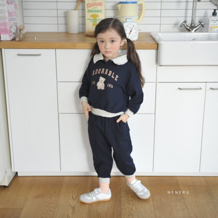 Neneru - Korean Baby Fashion - #babyoutfit - Adorable Top Bottom Set - 7