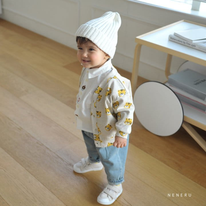 Neneru - Korean Baby Fashion - #babyoutfit - Baby Tiger Cardigan - 4