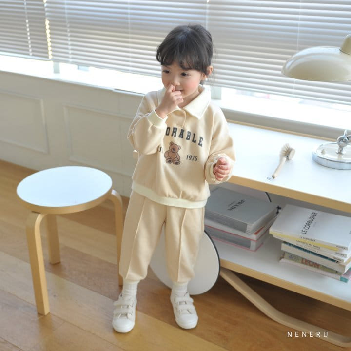 Neneru - Korean Baby Fashion - #babyoutfit - Adorable Top Bottom Set - 6