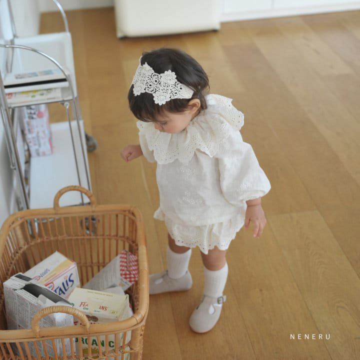 Neneru - Korean Baby Fashion - #babyoutfit - Laina Bloomer Set - 4