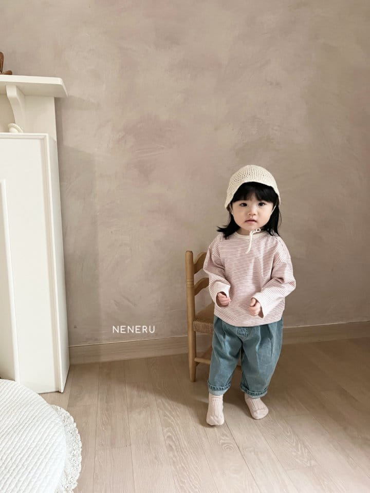 Neneru - Korean Baby Fashion - #babywear - Bettu Stripes Tee - 7