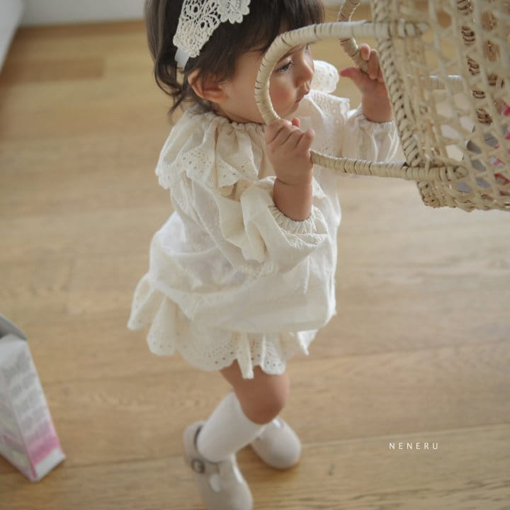 Neneru - Korean Baby Fashion - #onlinebabyboutique - Laina Bloomer Set - 6