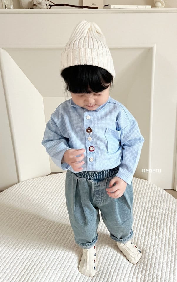 Neneru - Korean Baby Fashion - #onlinebabyboutique - Cuty Baggy Pants - 4