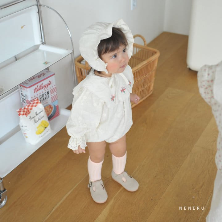 Neneru - Korean Baby Fashion - #onlinebabyshop - Angella Bodysuit