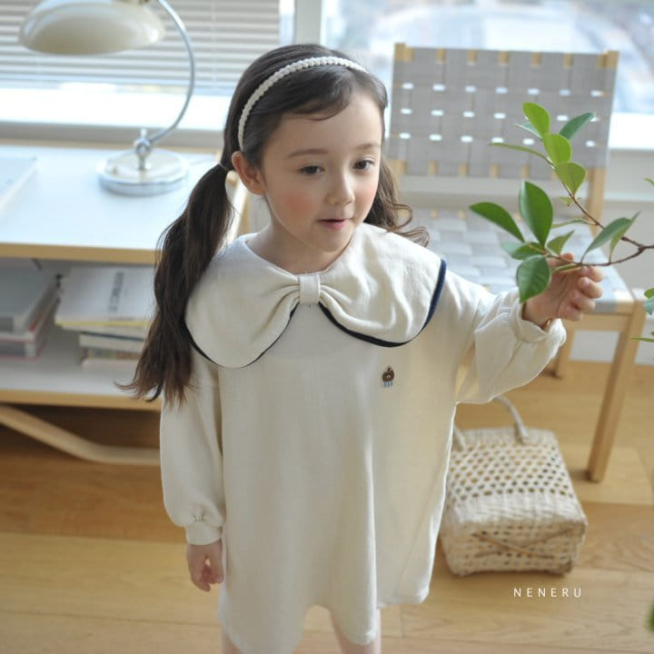 Neneru - Korean Children Fashion - #Kfashion4kids - New Ribbon One-piece - 7