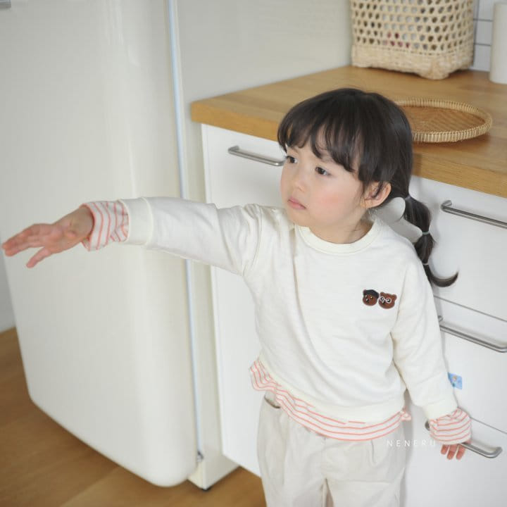 Neneru - Korean Children Fashion - #Kfashion4kids - Bear Two Tee