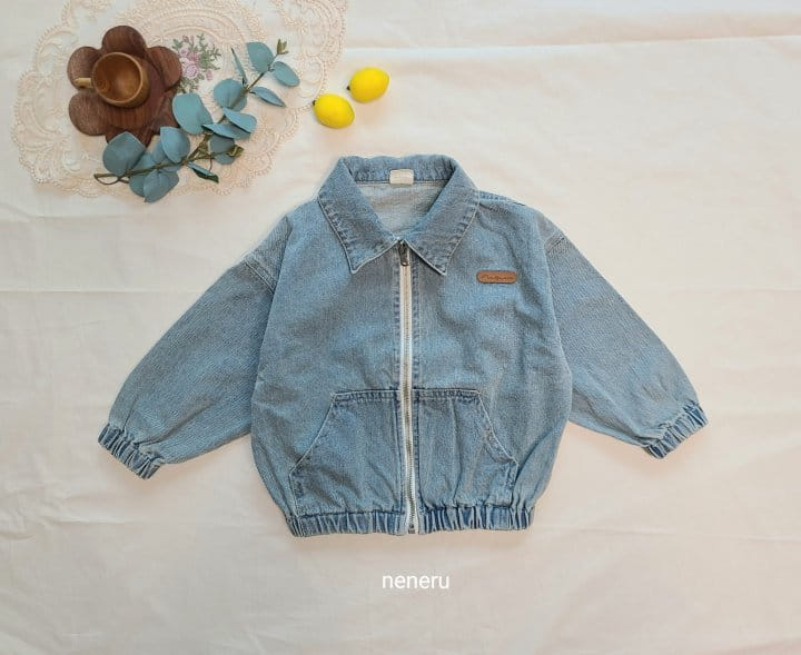 Neneru - Korean Children Fashion - #Kfashion4kids - Tomi Denim Jacket - 11