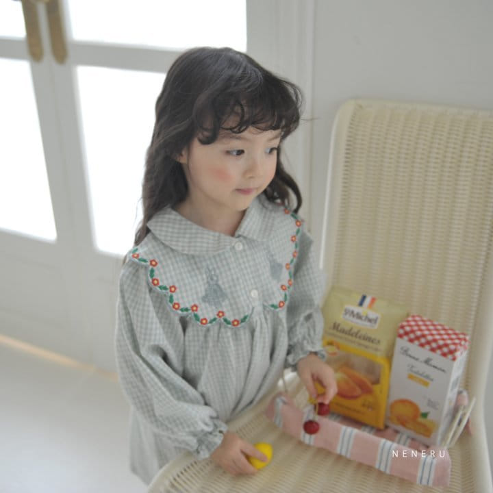 Neneru - Korean Children Fashion - #Kfashion4kids - Shu Rabbit One-piece - 8