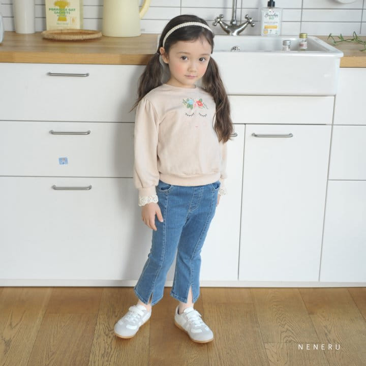 Neneru - Korean Children Fashion - #childofig - Vivian Denim Pants - 2