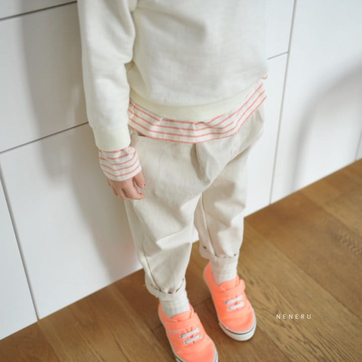 Neneru - Korean Children Fashion - #childofig - Plare Baggy Pants