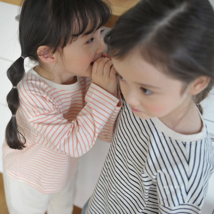 Neneru - Korean Children Fashion - #childofig - Basic Stripes Tee - 7