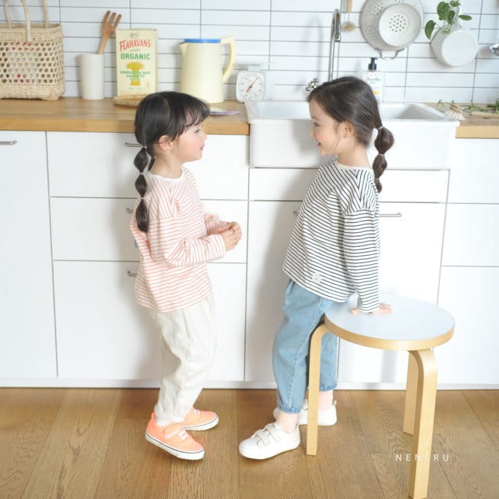 Neneru - Korean Children Fashion - #childofig - Basic Stripes Tee - 8