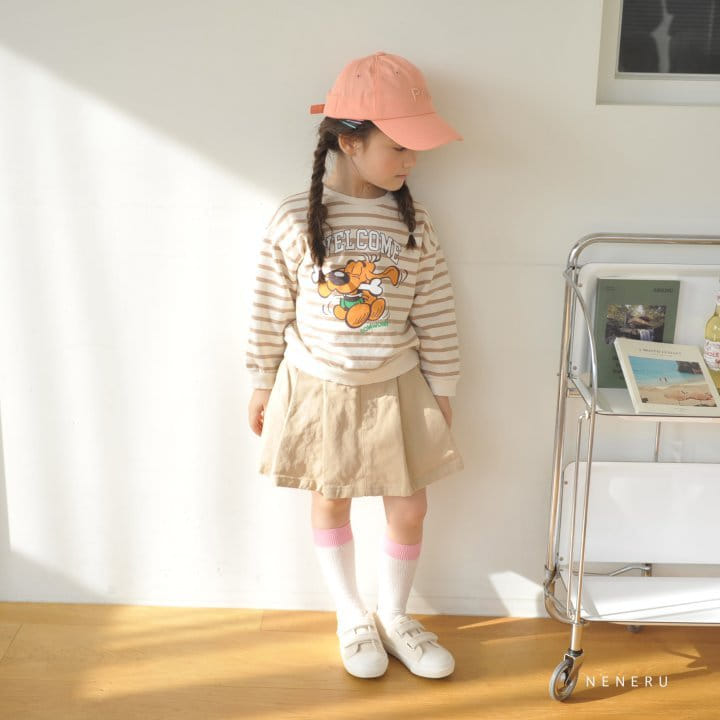 Neneru - Korean Children Fashion - #childofig - Fread Stripes Tee - 6