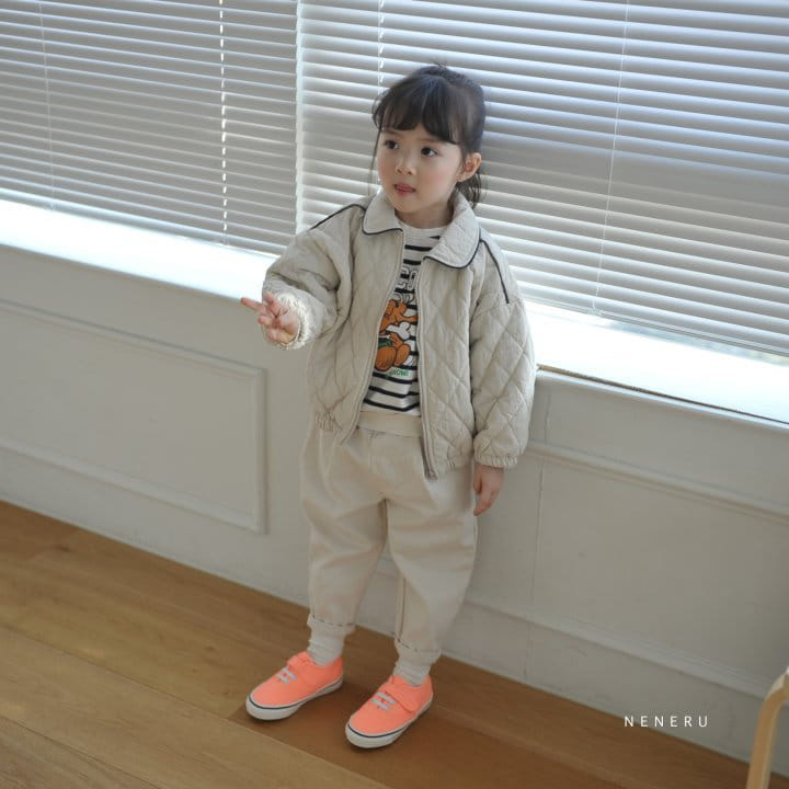 Neneru - Korean Children Fashion - #childofig - Basic Quilting Jumper - 6