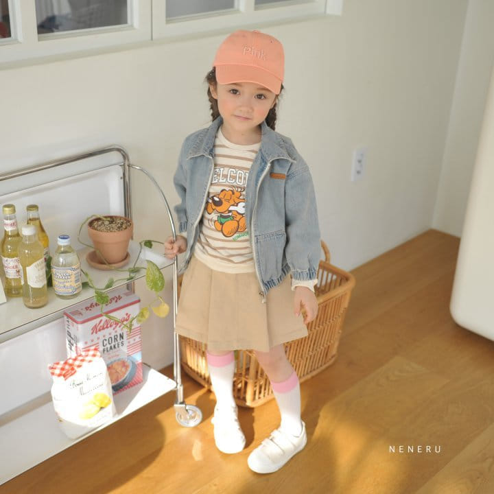 Neneru - Korean Children Fashion - #childofig - Tomi Denim Jacket - 3