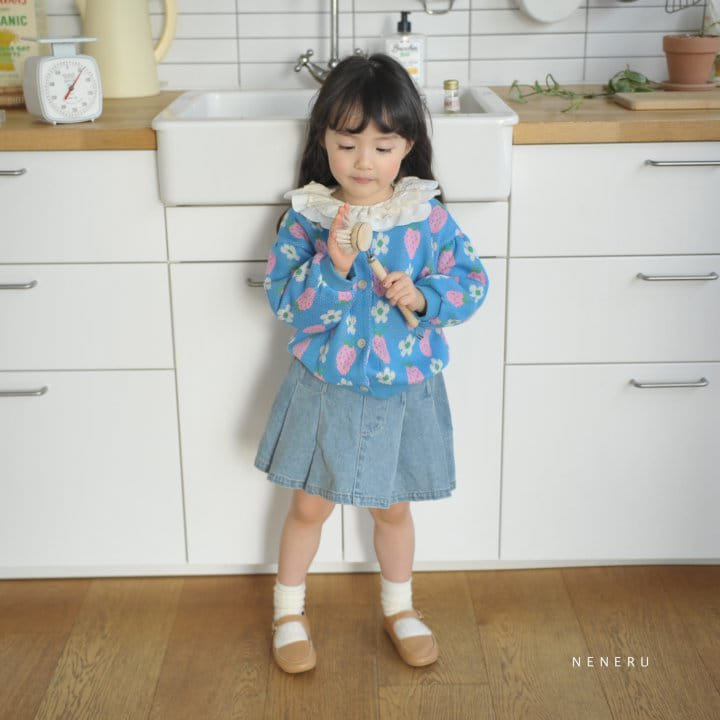 Neneru - Korean Children Fashion - #prettylittlegirls - Belly Skirt Pants Beige - 4
