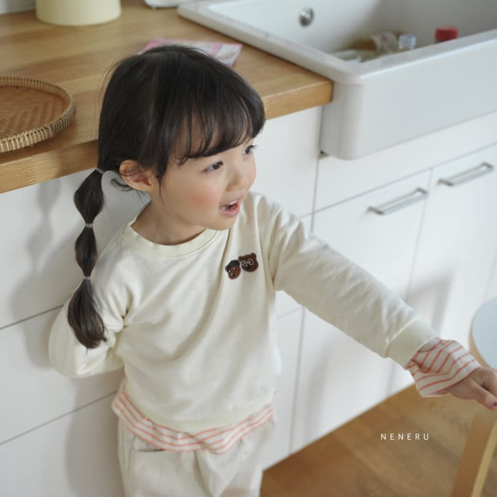 Neneru - Korean Children Fashion - #childrensboutique - Bear Two Tee - 8