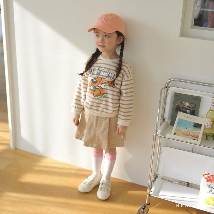 Neneru - Korean Children Fashion - #childrensboutique - Fread Stripes Tee - 7