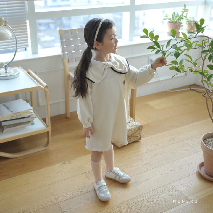 Neneru - Korean Children Fashion - #designkidswear - New Ribbon One-piece