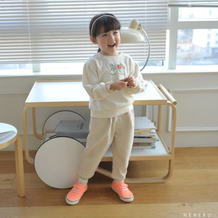 Neneru - Korean Children Fashion - #designkidswear - Flower Dear Tee - 2