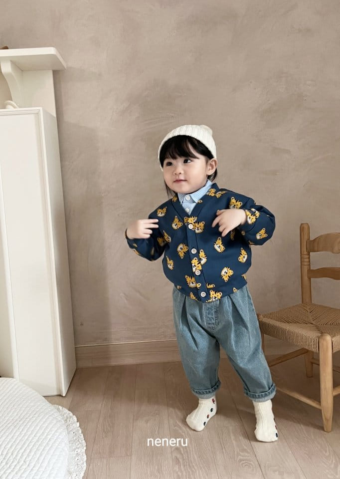 Neneru - Korean Children Fashion - #discoveringself - Kid Tiger Cardigan - 12