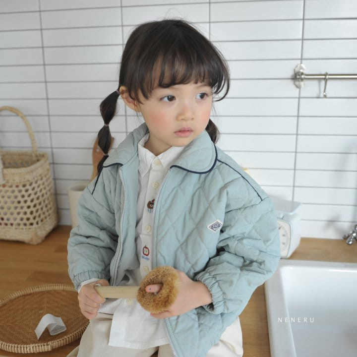 Neneru - Korean Children Fashion - #discoveringself - Basic Quilting Jumper - 9