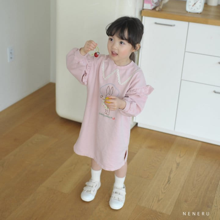 Neneru - Korean Children Fashion - #fashionkids - Jumping Rabbit One-piece - 12