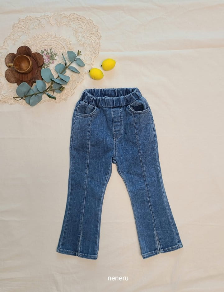 Neneru - Korean Children Fashion - #kidsshorts - Vivian Denim Pants - 7