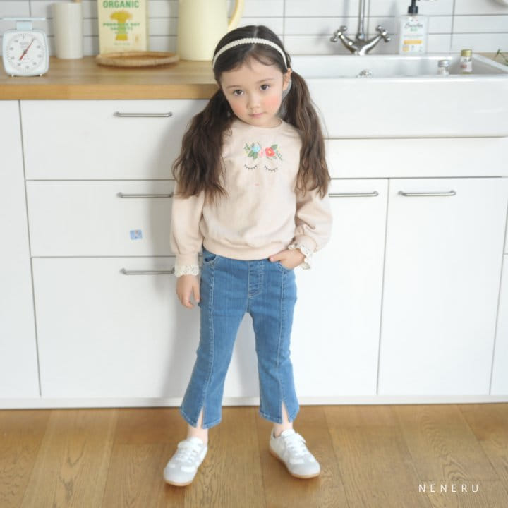 Neneru - Korean Children Fashion - #kidsshorts - Flower Dear Tee - 5
