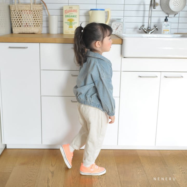 Neneru - Korean Children Fashion - #kidsshorts - Tomi Denim Jacket - 8