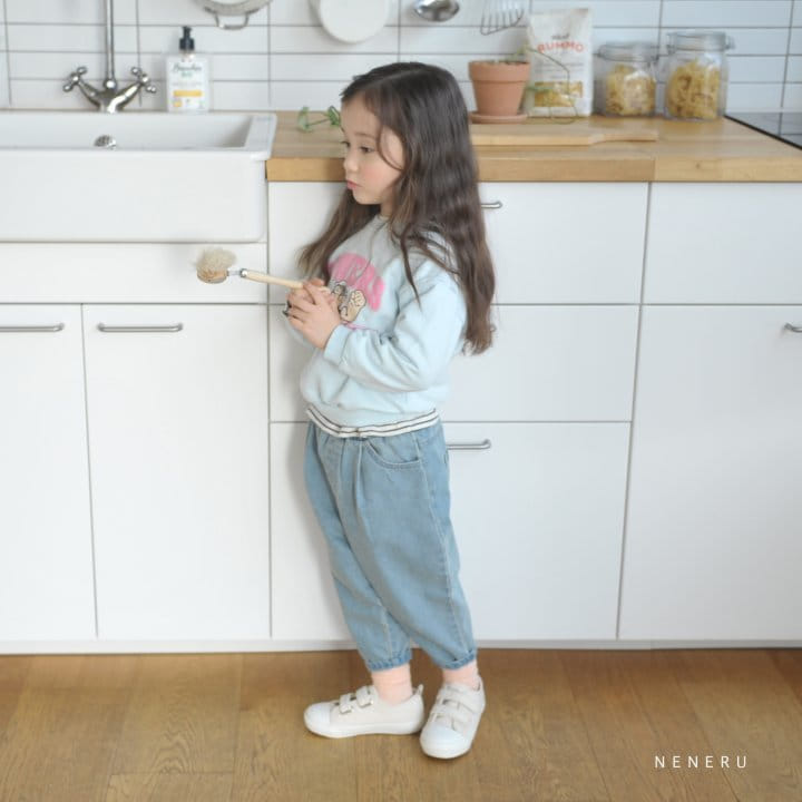 Neneru - Korean Children Fashion - #kidsshorts - Plare Baggy Pants Ivory - 11