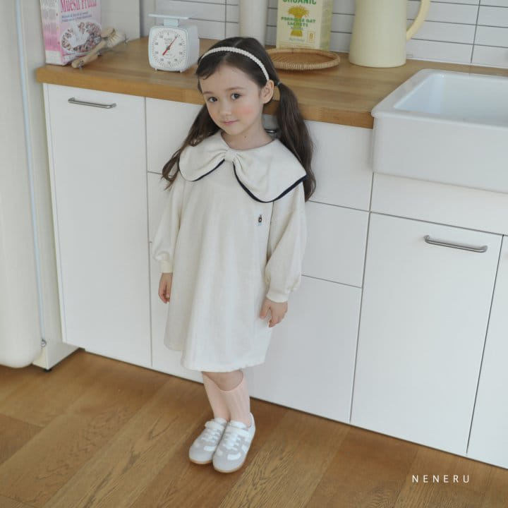 Neneru - Korean Children Fashion - #kidsstore - New Ribbon One-piece - 5