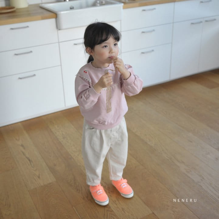 Neneru - Korean Children Fashion - #kidsstore - Color Cherry Tee - 9
