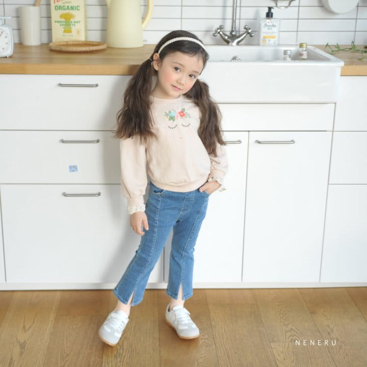 Neneru - Korean Children Fashion - #kidsstore - Flower Dear Tee - 6