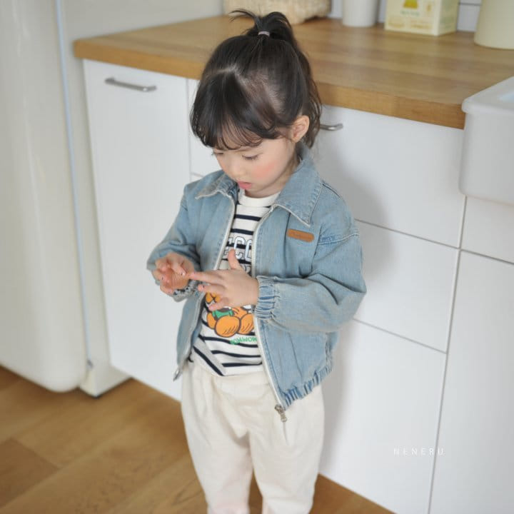 Neneru - Korean Children Fashion - #kidzfashiontrend - Tomi Denim Jacket - 10