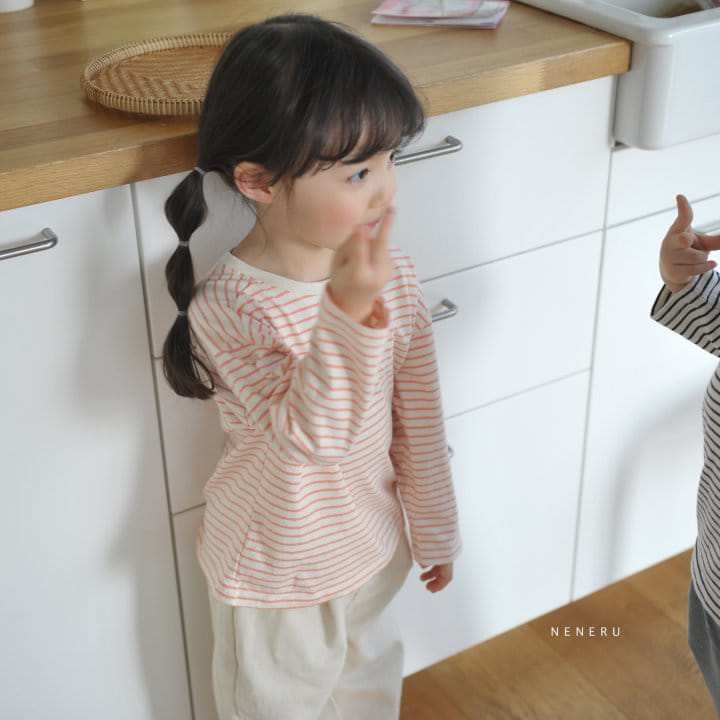 Neneru - Korean Children Fashion - #littlefashionista - Basic Stripes Tee - 3