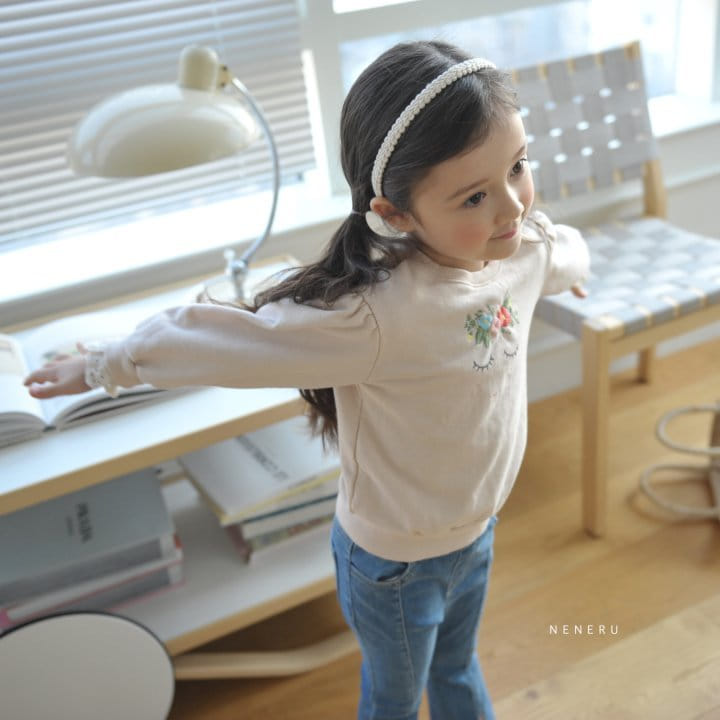 Neneru - Korean Children Fashion - #littlefashionista - Flower Dear Tee - 9