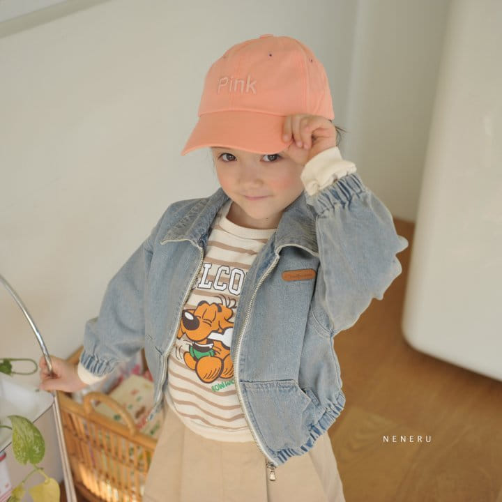 Neneru - Korean Children Fashion - #littlefashionista - Tomi Denim Jacket - 12