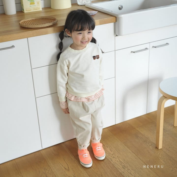 Neneru - Korean Children Fashion - #magicofchildhood - Bear Two Tee - 3