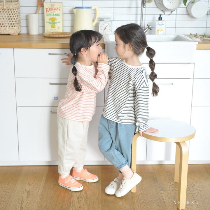 Neneru - Korean Children Fashion - #minifashionista - Basic Stripes Tee - 5