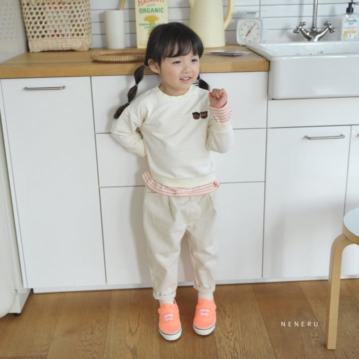 Neneru - Korean Children Fashion - #magicofchildhood - Bear Two Tee - 4
