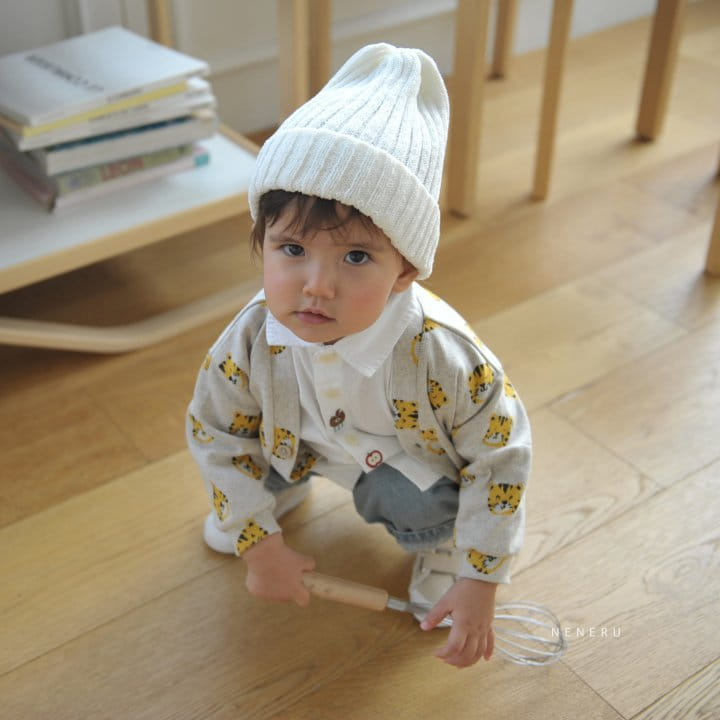 Neneru - Korean Children Fashion - #magicofchildhood - Kid Tiger Cardigan - 4