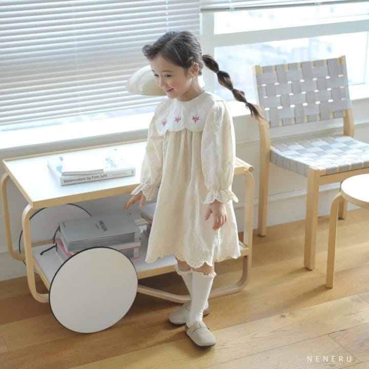 Neneru - Korean Children Fashion - #prettylittlegirls - Angella One-piece