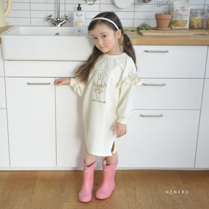 Neneru - Korean Children Fashion - #minifashionista - Jumping Rabbit One-piece - 4