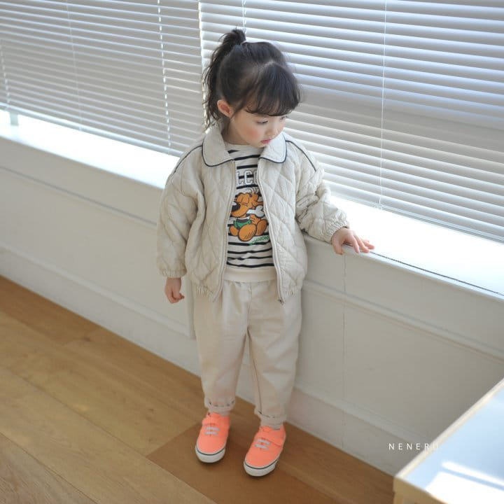 Neneru - Korean Children Fashion - #prettylittlegirls - Basic Quilting Jumper - 2