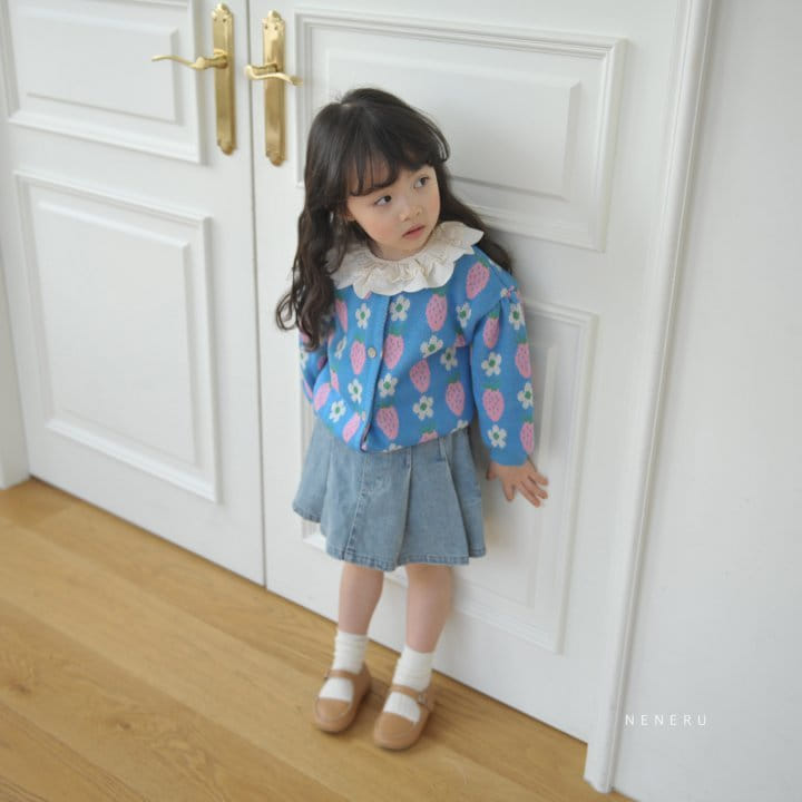 Neneru - Korean Children Fashion - #prettylittlegirls - Belly Skirt Pants Beige - 3